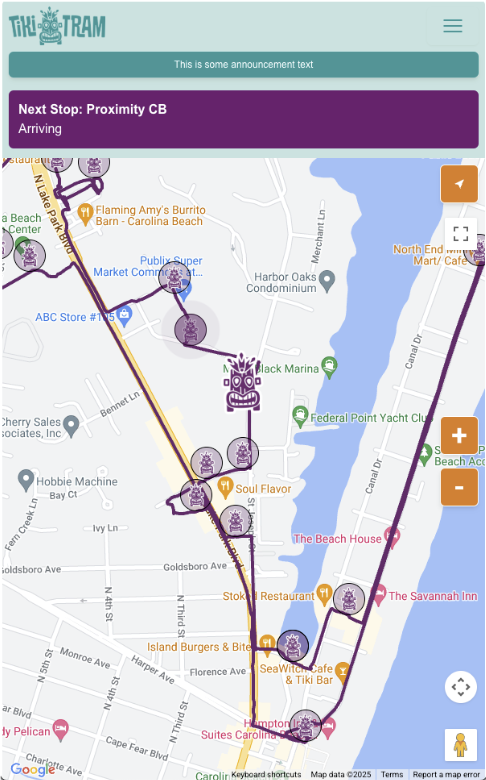 Shuttle Works Interface Example